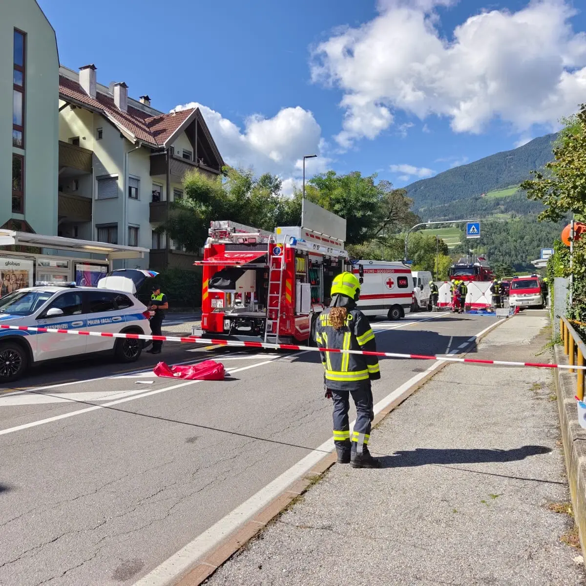 Grave incidente a Bressanone: morta la donna travolta