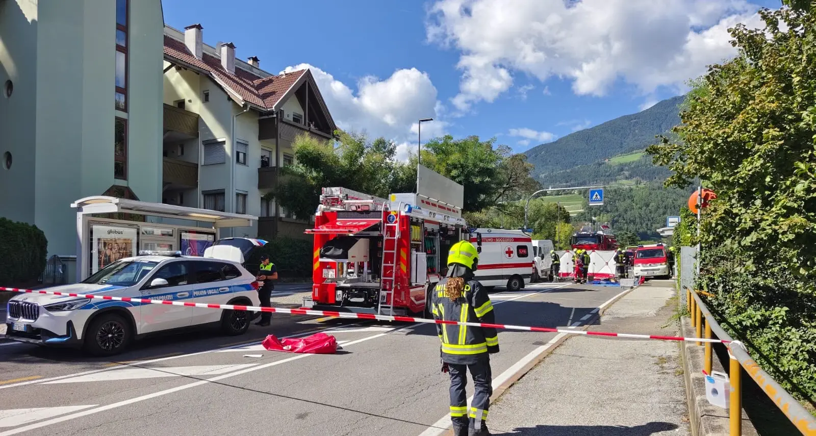Grave incidente a Bressanone: morta la donna travolta