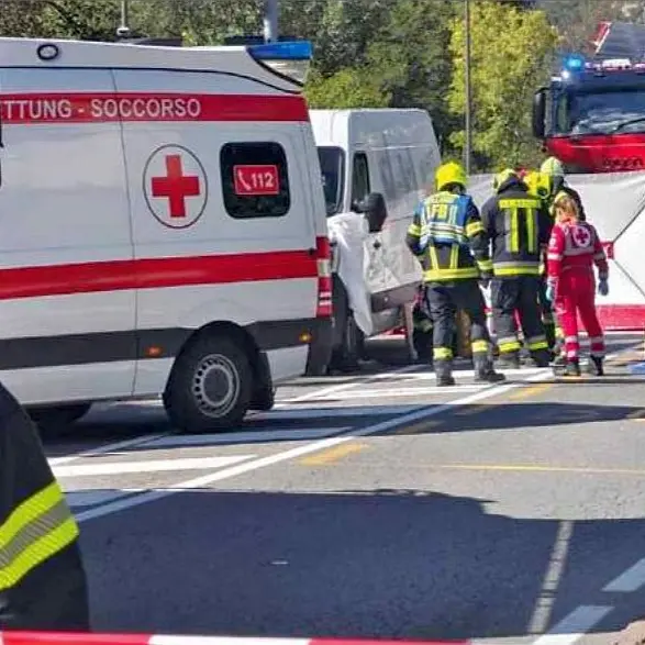 Anziana travolta e uccisa da un furgone