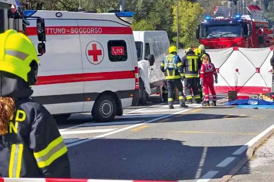 Anziana travolta e uccisa da un furgone