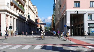 30 anni di Bolzano in bici: domenica senza auto