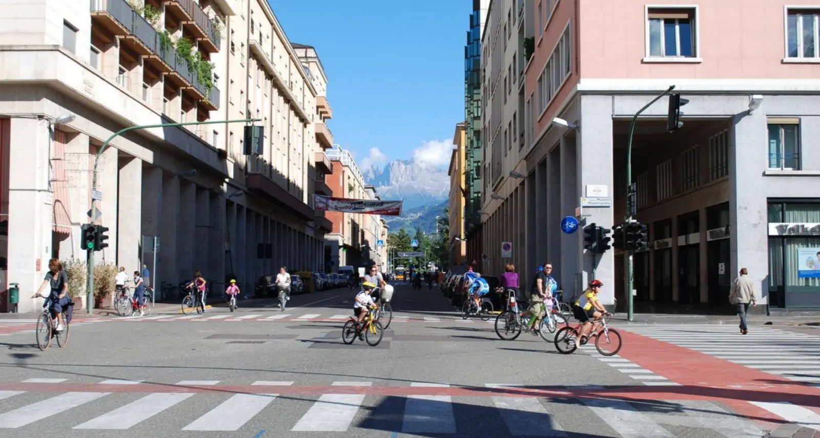 30 anni di Bolzano in bici: domenica senza auto
