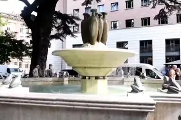 Parco Berloffa, la Fontana delle Rane torna in funzione