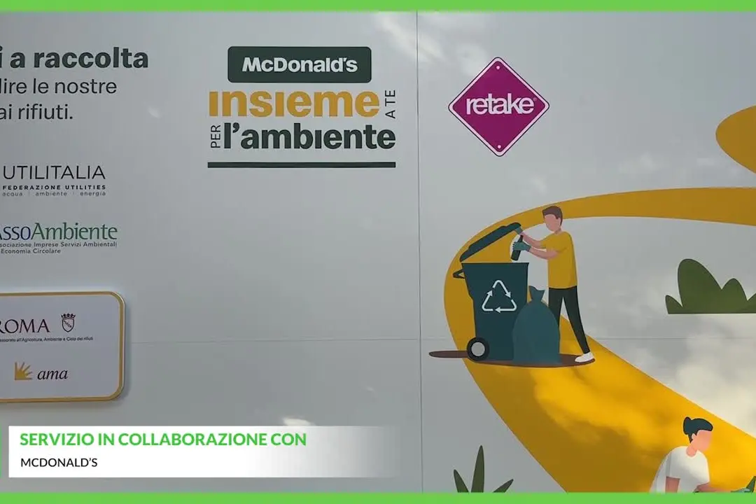 Roma Capitale, Ama e McDonald's annunciano protocollo per l'economia circolare