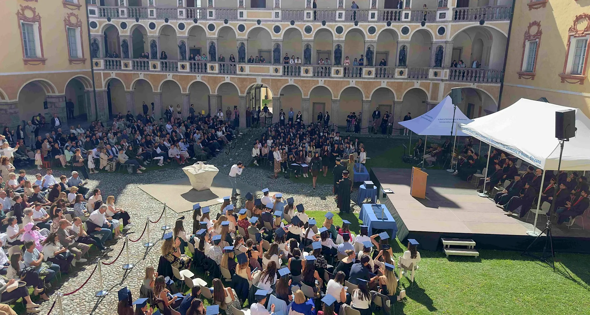 Bressanone, 186 nuovi laureati alla Facoltà di Scienze della Formazione