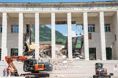 Crollo in tribunale a Bolzano, in Gazzetta la legge per garantire i processi
