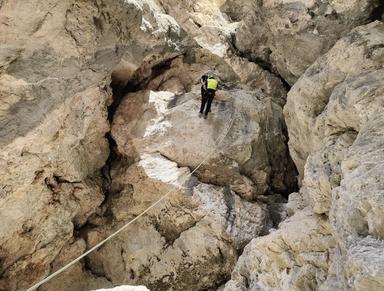 Cade sulla ferrata “I magnifici 4”: ferito un 38enne di Merano