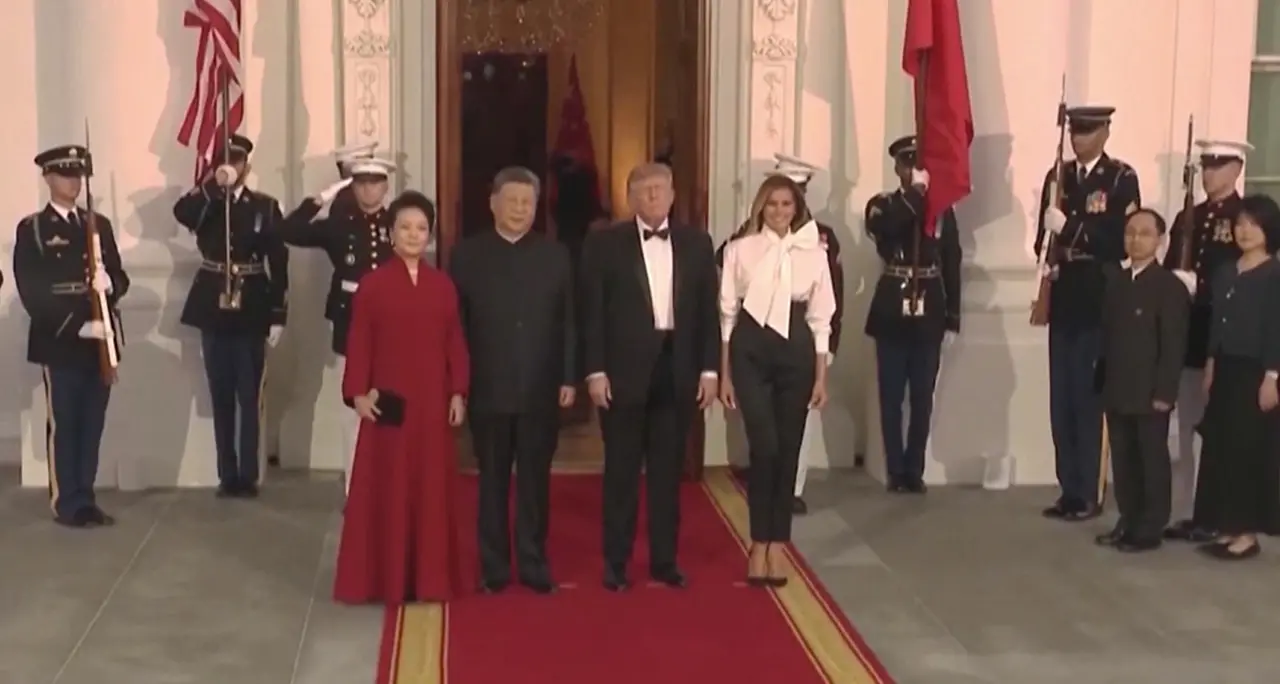 Washington, Trump riceve Xi per una cena di Stato