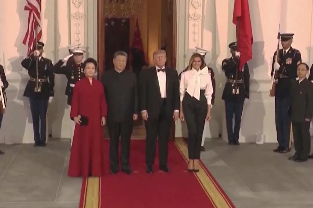 Washington, Trump riceve Xi per una cena di Stato