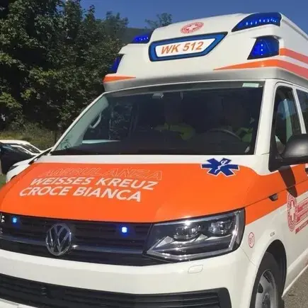 Moto a terra sulla statale della val Passiria: ferita una coppia di turisti tedeschi