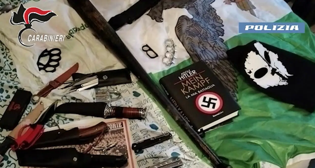 Esaltavano Hitler e proponevano attentati: 14 minori perquisiti