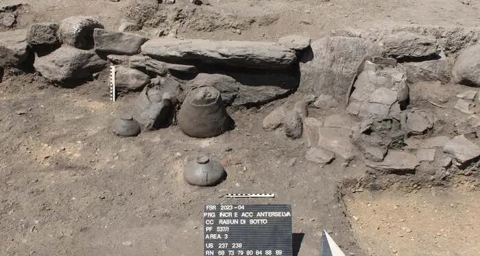 Rasun, scoperte sepolture di bimbi dell’Età del ferro