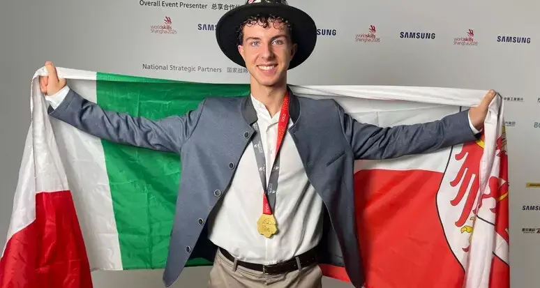 WorldSkills 2026, doppietta altoatesina: oro per Liam Fiechter e bronzo per Jonas Wenter