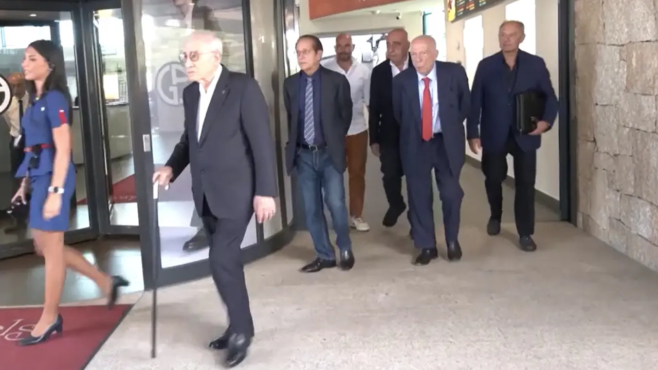Letta, Fascina, Dell'Utri e Galliani a Olbia per ricordare Berlusconi