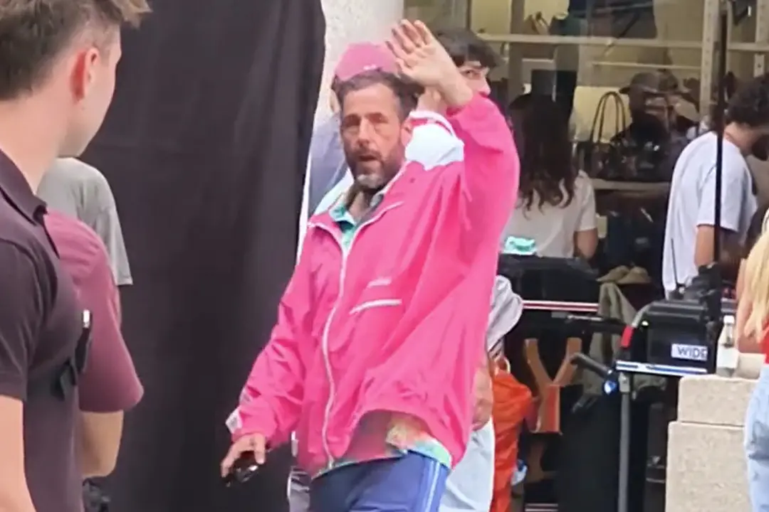 Adam Sandler a Torino per le riprese di \"Weekend da bamboccioni 3\"
