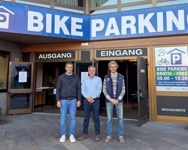 Brunico, boom del garage per bici: oltre 6 mila parcheggi in 37 giorni