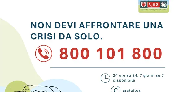 Disagio, solitudine e conflitti familiari: quasi 4.800 chiamate alla linea di aiuto