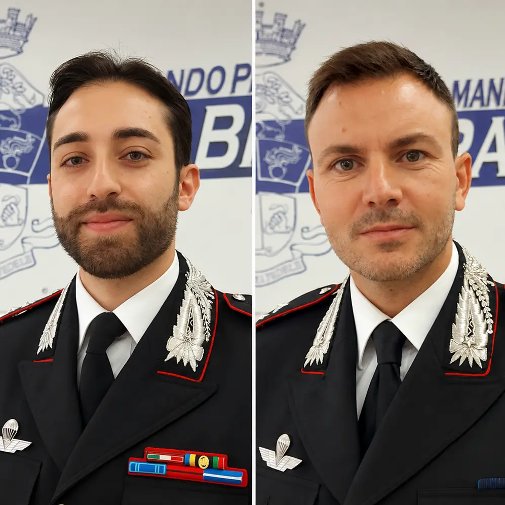 Carabinieri, tre nuovi ufficiali in Alto Adige: Bui a Bolzano, Colagrossi a Brunico e Flebus a Vipiteno