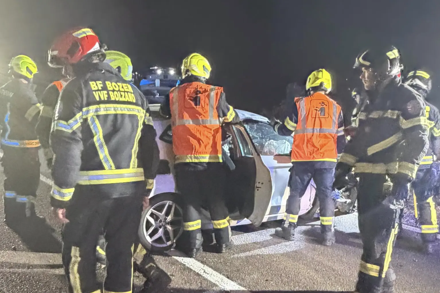 Renon, incidente stradale