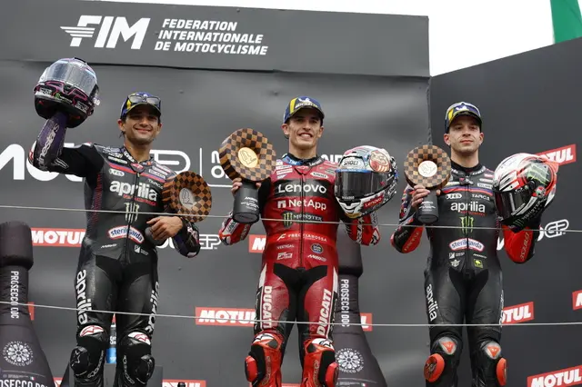 MotoGp: Marc Marquez vince in Giappone, poi Martin e Bezzecchi