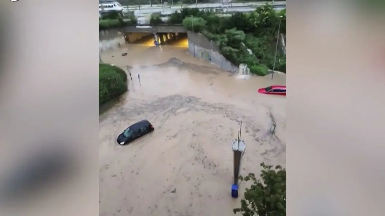 Maltempo in Spagna, ancora allagamenti in Catalogna