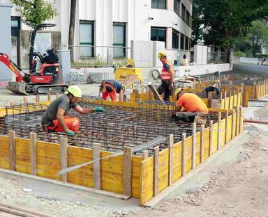 Bolzano, cantiere di va Einstein: cambia la viabilità al nodo Galvani