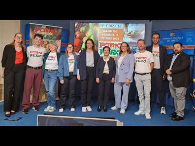 Comunicato Stampa: CRV - Presentata la 27esima edizione di ‘Pomo Pero’, il 10 e l'11 ottobre a Lusiana Conco (VI)