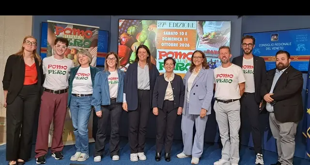 Comunicato Stampa: CRV - Presentata la 27esima edizione di ‘Pomo Pero’, il 10 e l'11 ottobre a Lusiana Conco (VI)