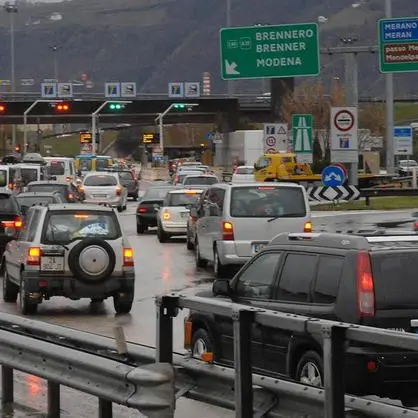 Lavori al ponte Lueg, nuove restrizioni sull'autostrada del Brennero