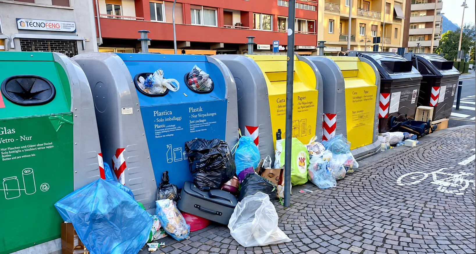Città sporca, le proteste non finiscono