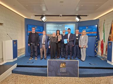 Comunicato Stampa: Presentato a Palazzo Ferro Fini il libro “Acqua e cibo. Diritti al cuore della pace"
