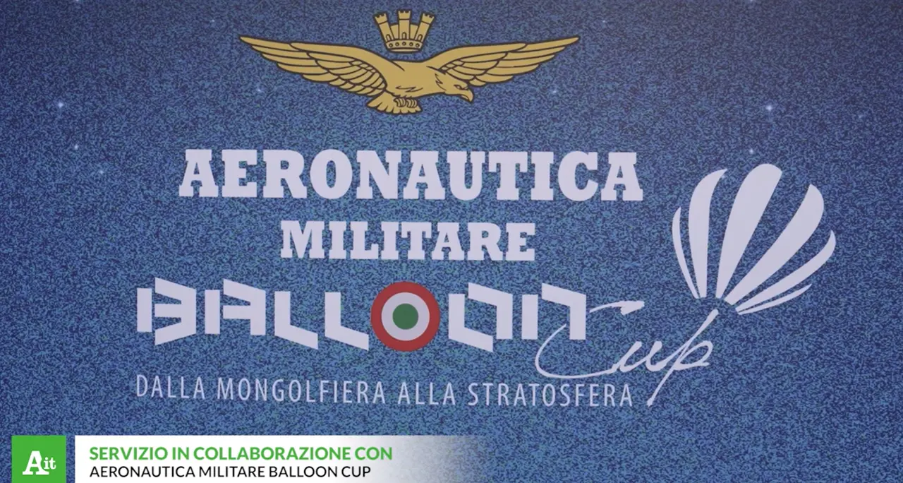 Balloon Cup, la \"danza\" delle Frecce tricolori nei cieli su Piacenza