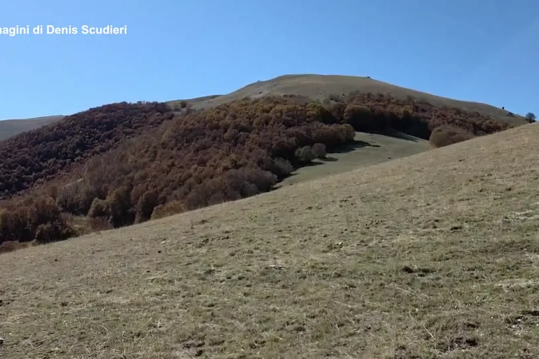 Il monte Faito a Introdacqua si “colora” con il foliage autunnale