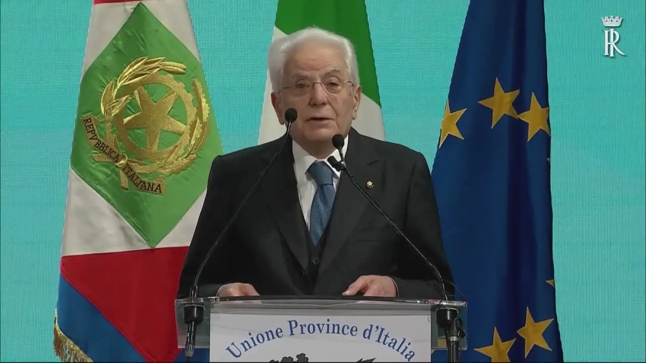 Mattarella all'Upi: \"Il legislatore ha lasciato le Province nel guado”