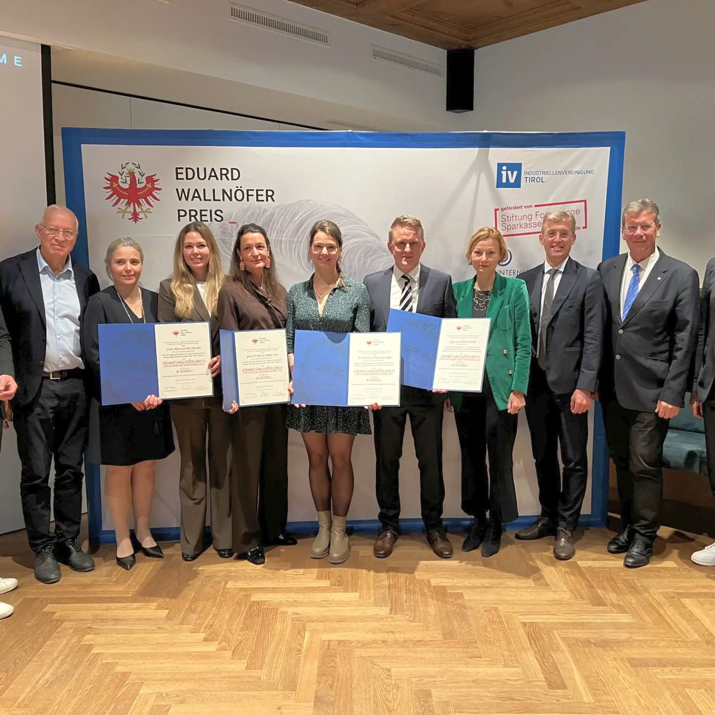 Ricerca e innovazione, assegnati i premi Wallnöfer 2026