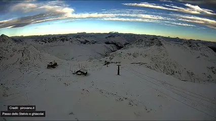 Alto Adige, brusco calo delle temperature: neve a 1.500 metri