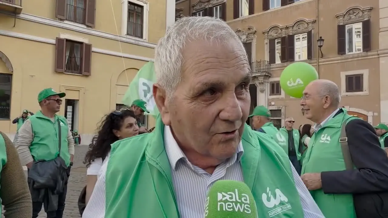 Agricoltore in lacrime: \"In Puglia il settore sta morendo\"