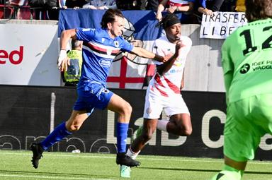 Südtirol, pareggio al cardiopalma: Molina segna su rigore al 94', Sampdoria beffata