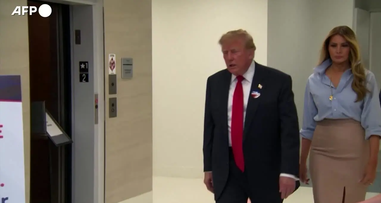 Donald Trump ha votato in Florida per le midterm