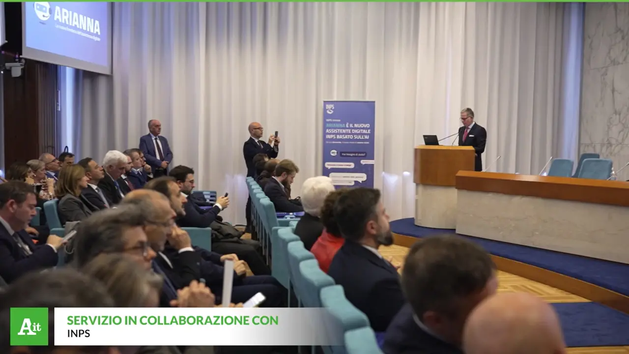 IA, l'Inps presenta la nuova assistente digitale Arianna