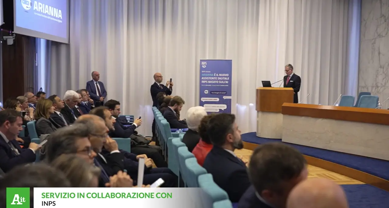 IA, l'Inps presenta la nuova assistente digitale Arianna