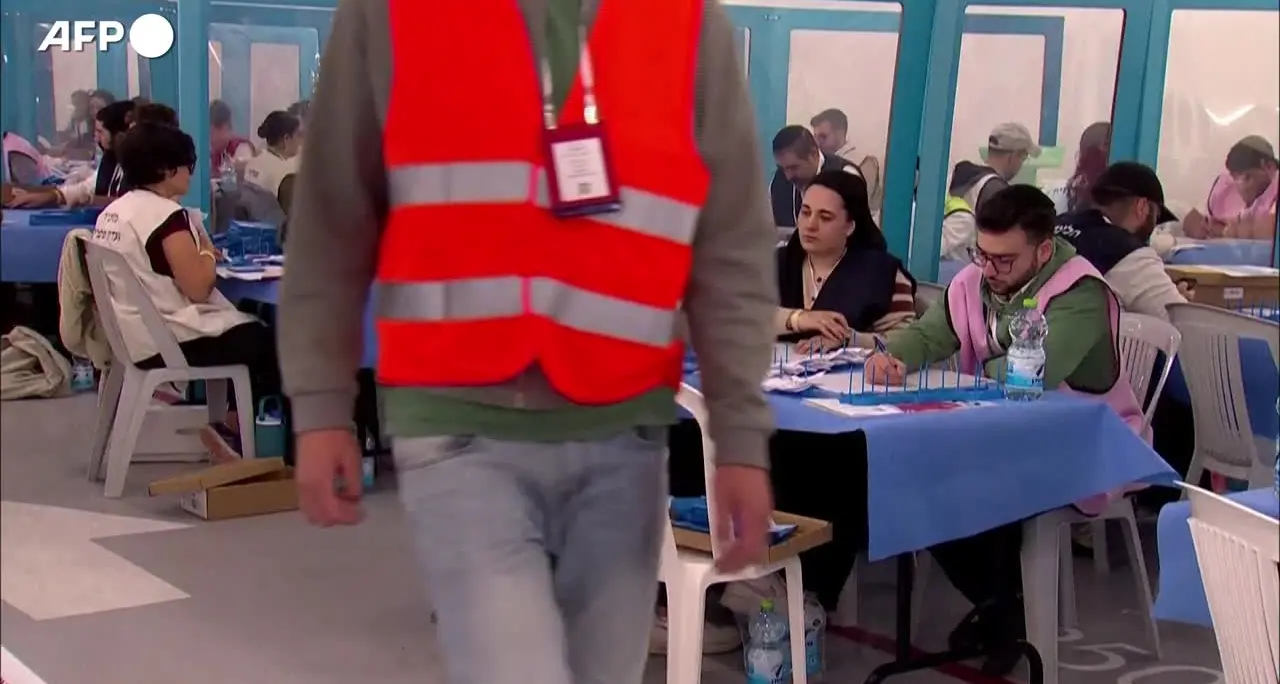 Voto in Israele, ancora in corso lo spoglio delle schede elettorali 