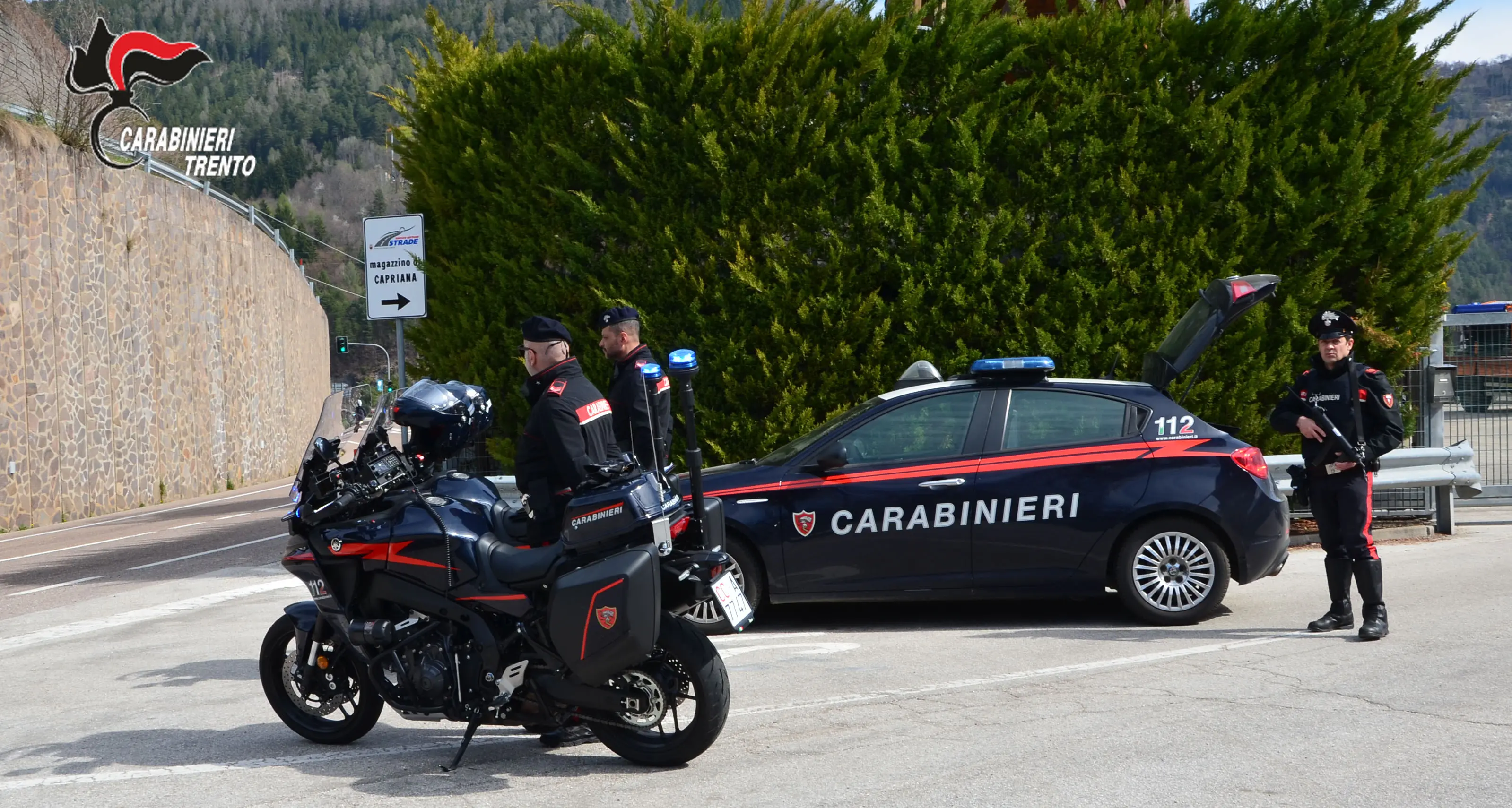 Ubriaco in fuga da Canazei a Nova Ponente: bloccato dopo l’inseguimento