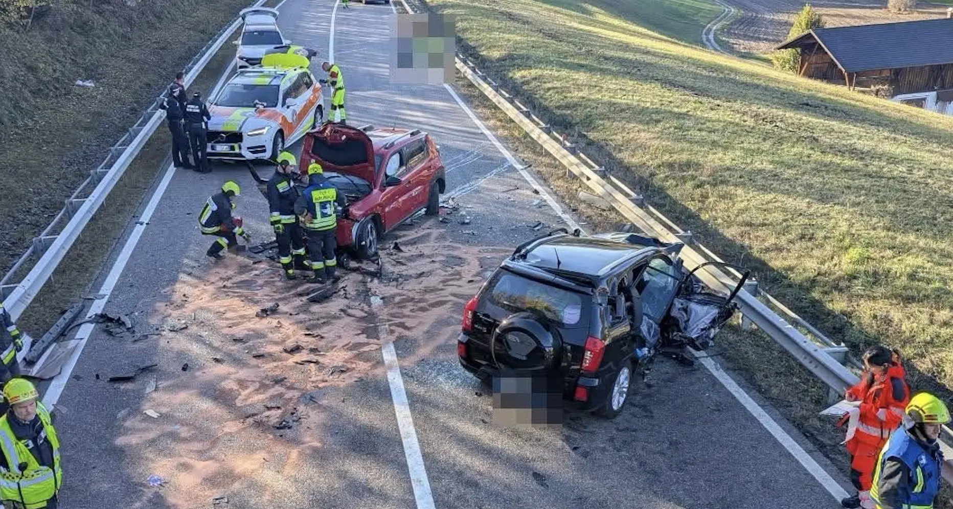 Brunico, scontro tra due auto: muore un sessantenne