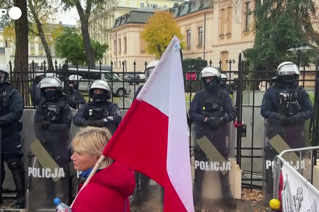 Ancora proteste in Polonia davanti alla Corte costituzionale