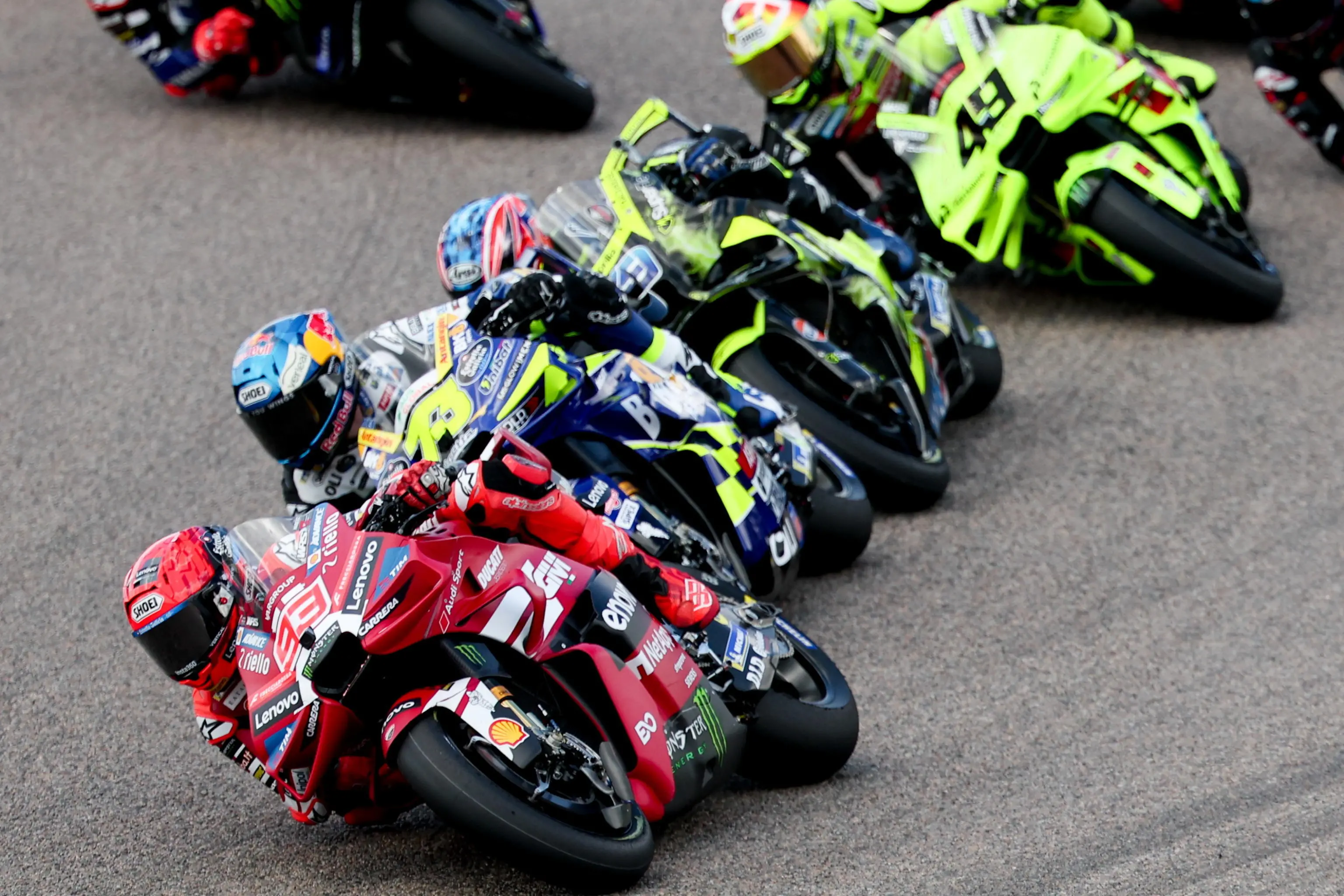 MotoGp: Inghilterra; prima fila Aprilia con Martin in pole, sesto Marc Marquez