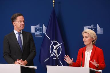 Von der Leyen vede Rutte, 'Ue e Nato uniti, alziamo la pressione su Mosca'