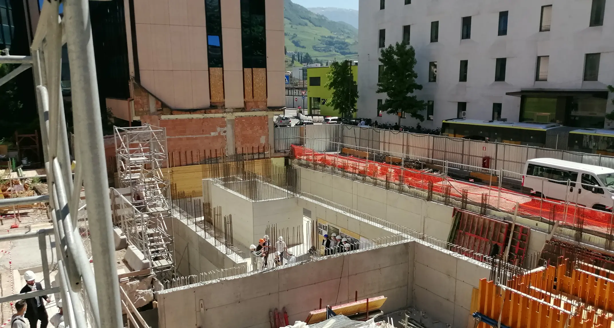 Bolzano, in via Renon prima pietra per il nuovo palazzo del personale della Provincia