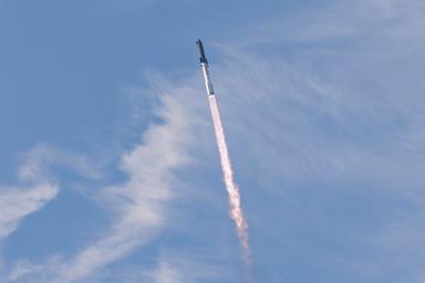Lanciato Starship, primo test in orbita