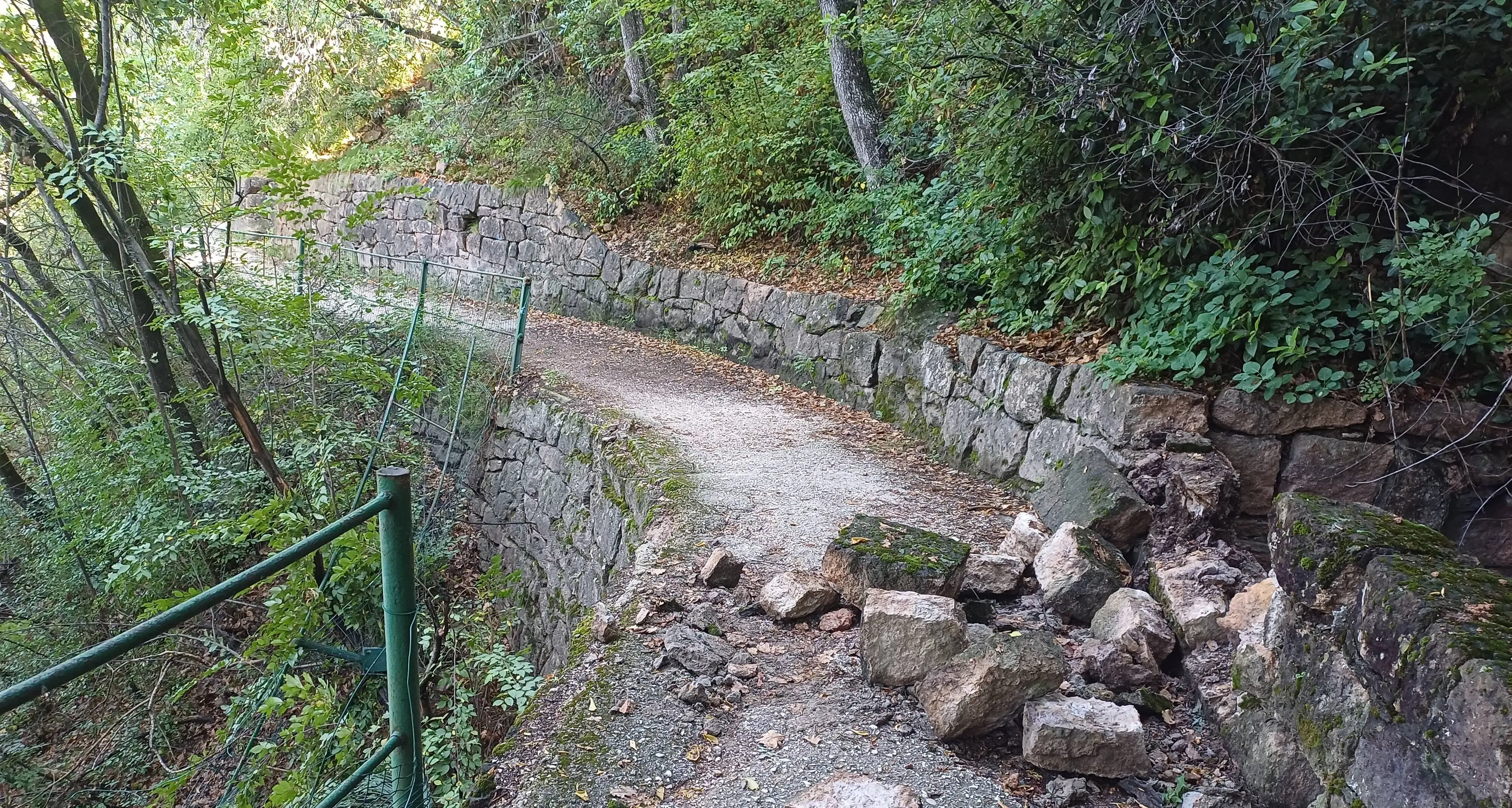 Passeggiata Sant’Osvaldo, riapertura prevista a inizio luglio